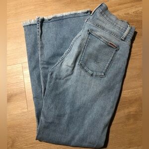 Hudson Blair cropped flare jeans